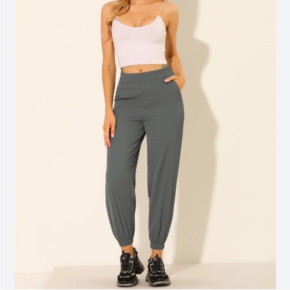 Hollister Pants - Hollister Size Medium Joggers Polyester Gray Comfy Flowy